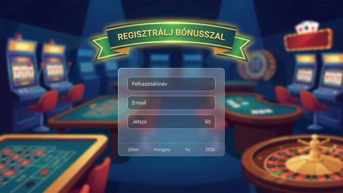 Regisztráció bónusszal